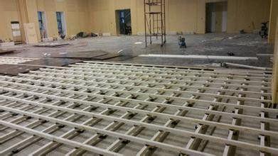 學校球場木地板施工